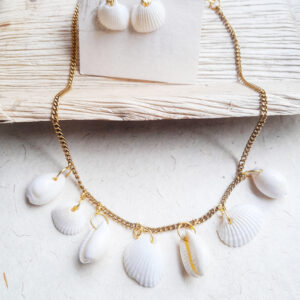 sea shell hangings necklace